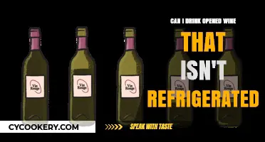 Opened Wine Without Refrigeration: Safe to Drink or Spoiled?