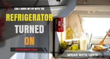 Driving Your RV: Is It Safe to Run the Fridge?