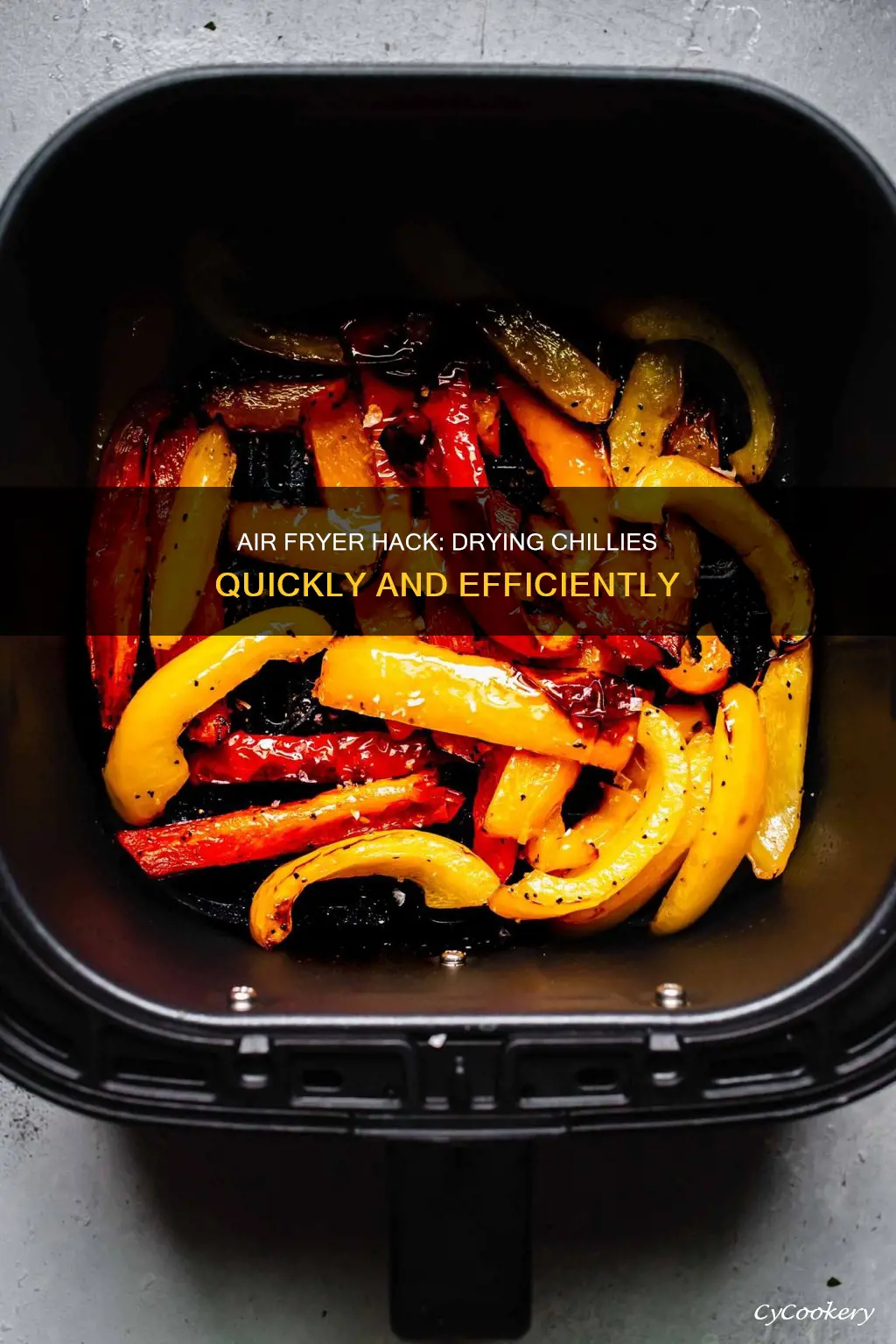 can i dry chillies in an air fryer