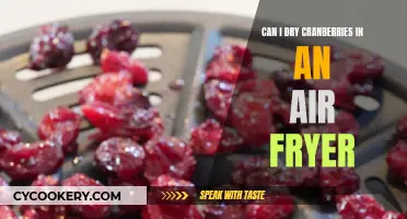 Air Fryer Magic: Drying Cranberries to Perfection