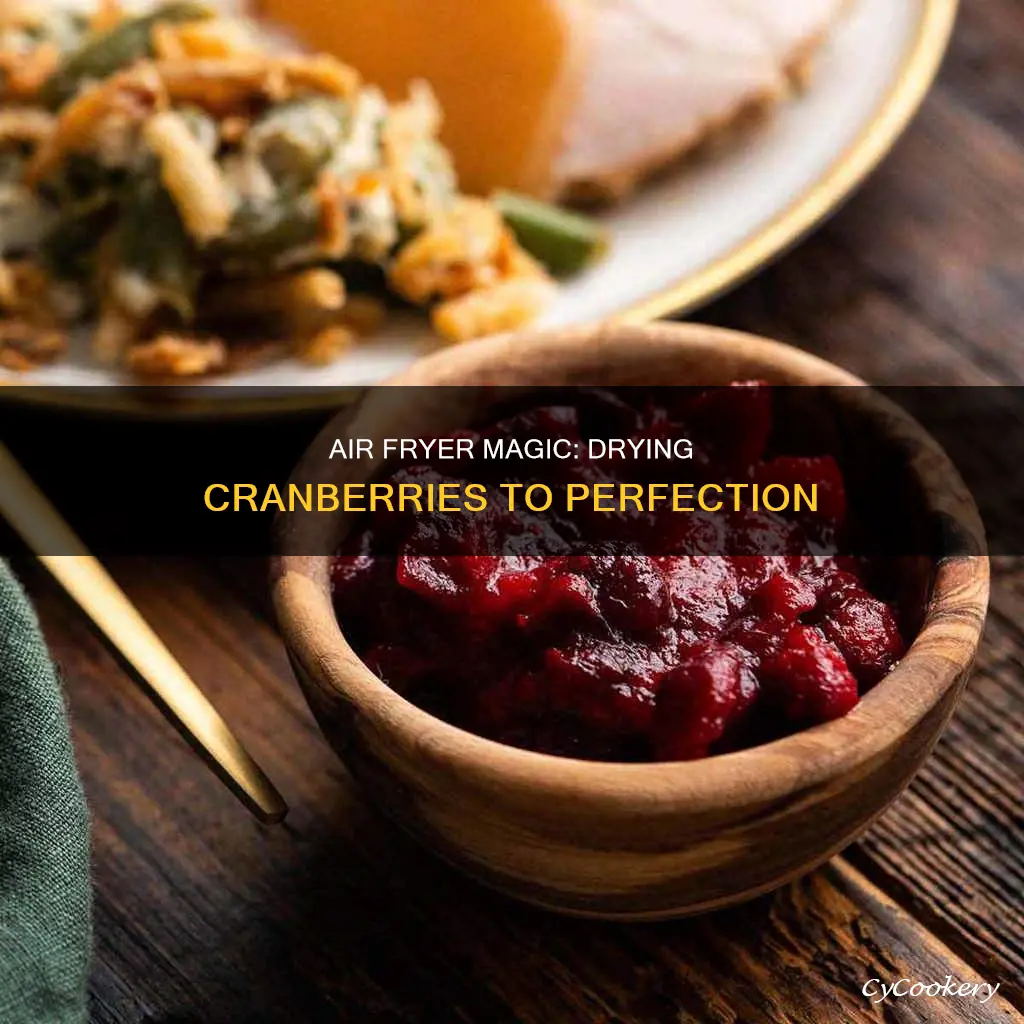 can i dry cranberries in an air fryer