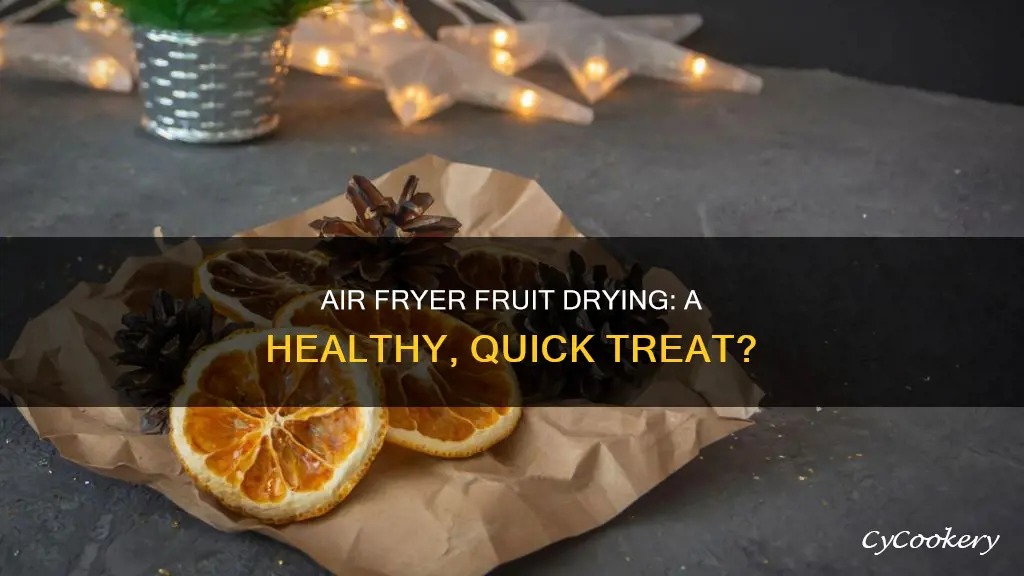 can i dry fruit in air fryer