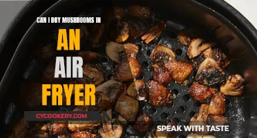 Air Fryer Mushroom Magic: Drying Made Easy