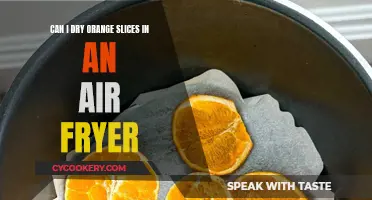 Air Fryer Orange Slices: Drying Fruit the Easy Way