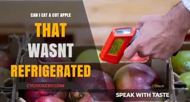Can You Safely Eat a Cut Apple Left Unrefrigerated?
