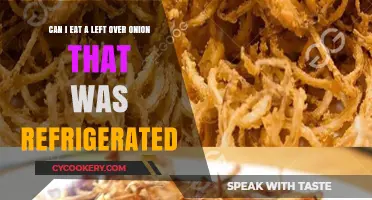 Refrigerated Leftover Onion: Safe to Eat or Toss It Out?