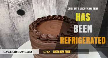 Refrigerated Uncut Cake: Safe to Eat or Toss It Out?