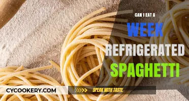 Is Week-Old Refrigerated Spaghetti Safe to Eat? Find Out Now!