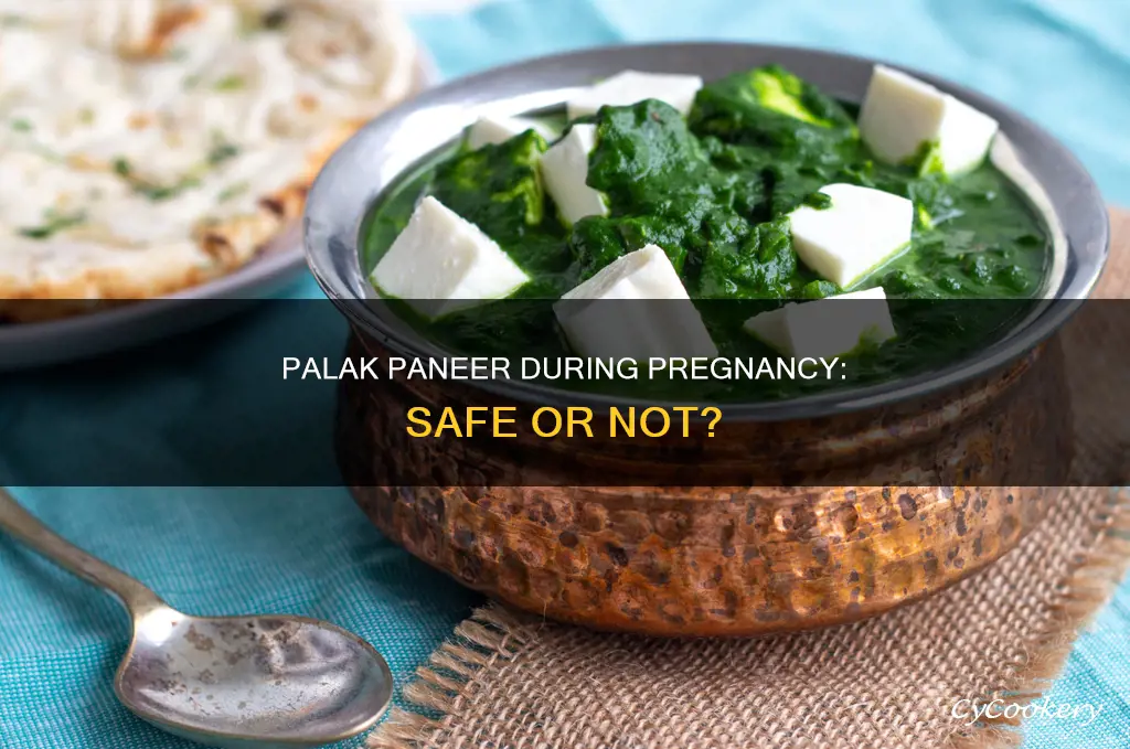 can I eat palak paneer during pregnancy