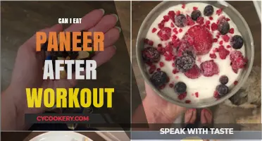 Post-Workout Paneer: Is It a Good Choice?
