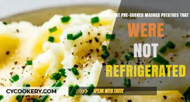 Pre-Cooked Mashed Potatoes: Safe to Eat Without Refrigeration?