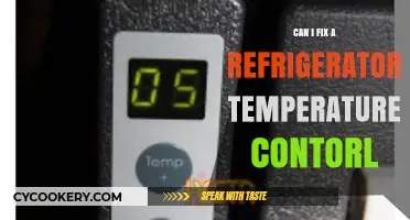 How to Fix a Refrigerator Temperature Control: DIY Guide