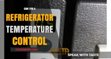 How to Fix Refrigerator Temperature Control Issues: A DIY Guide