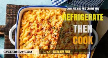 Refrigerate and Reheat: Mastering Mac and Cheese Make-Ahead Magic