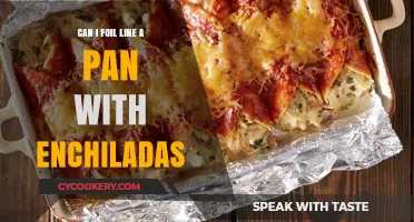 Easy Enchilada Prep: Foil-Line Your Pan?
