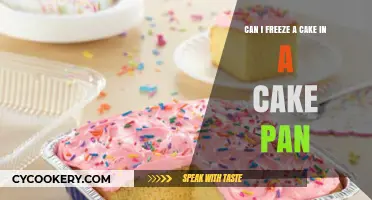 Freezing Cakes: Pan or No Pan?