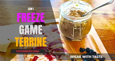 Freezing Game Terrine: A How-to Guide for Long-Lasting Deliciousness