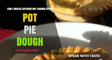 Freezing Extra Pot Pie Dough: Good Idea?