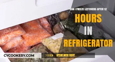 Freezing Leftovers: Safe After 12 Hours in the Fridge?