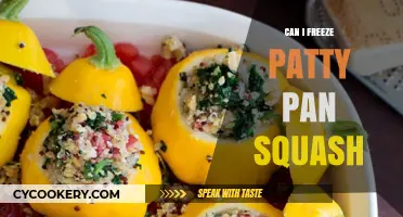 How to Freeze Patty Pan Squash for Future Meals