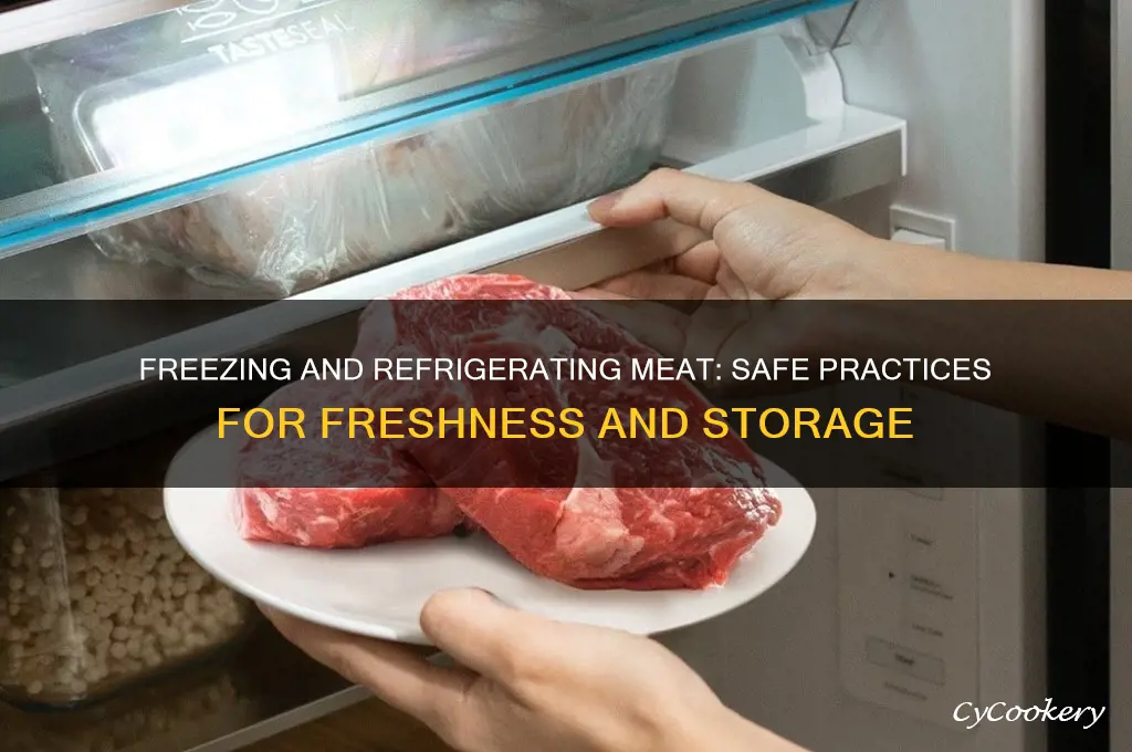 can i freeze then refrigerate meat