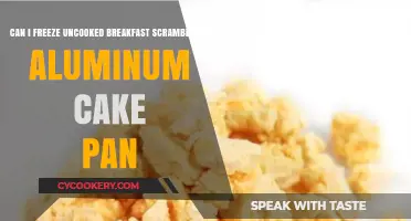 Freezing Scrambled Eggs: Aluminum Pan Safe?