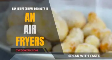 Frying Chinese Doughnuts: Air Fryer Style