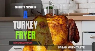 Frying Chicken in a Turkey Fryer: Is It Possible?