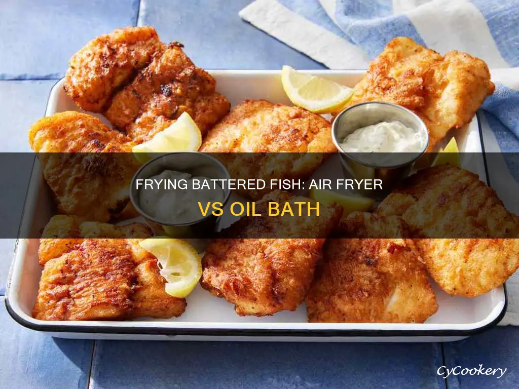 can i fry battered fish in an air fryer