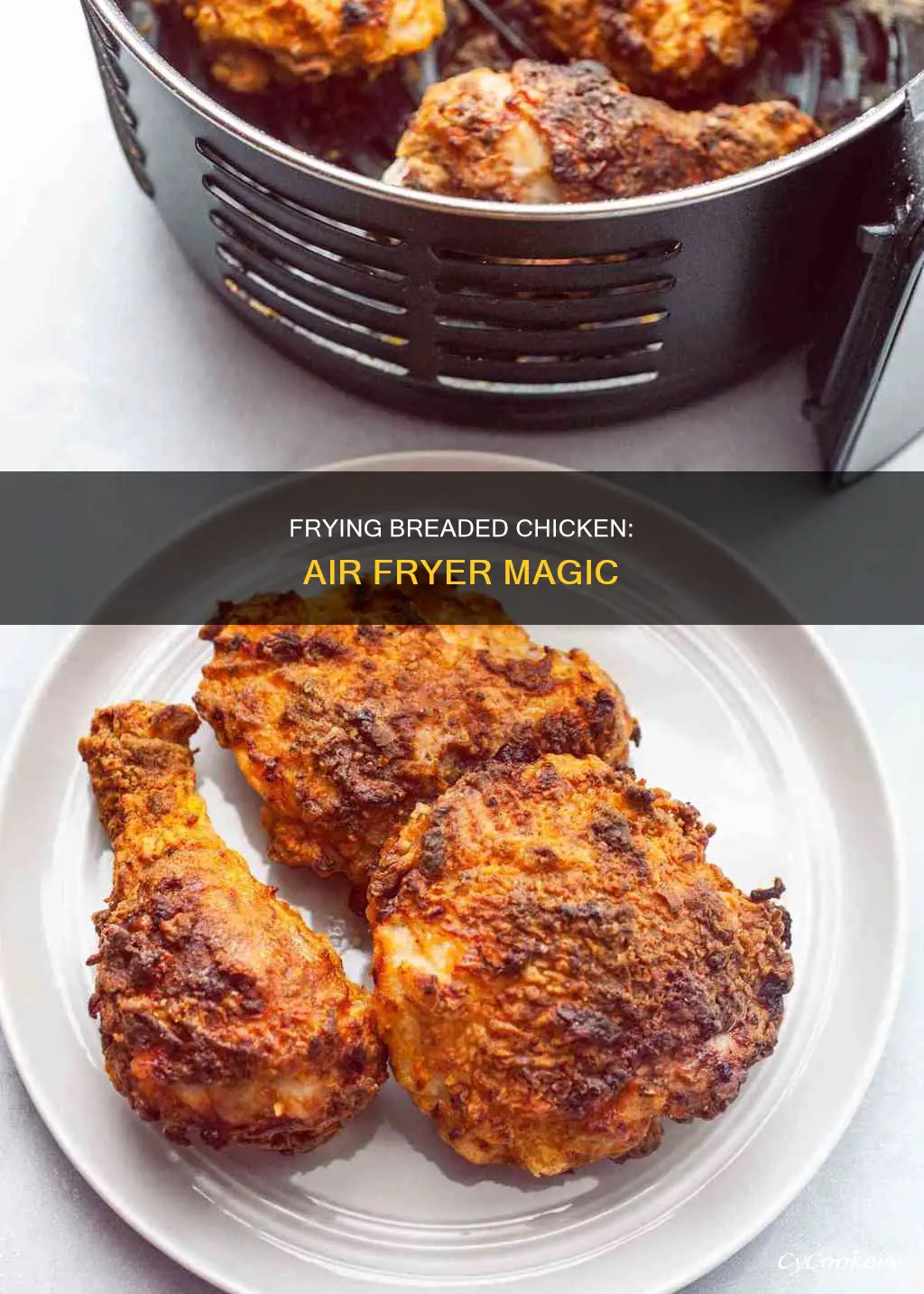 can i fry breaded chicken in air fryer