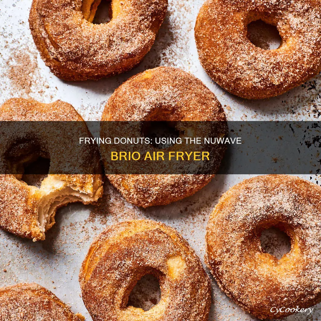 can i fry donuts in nuwave brio air fryer