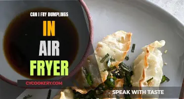 Frying Dumplings in an Air Fryer: Is It Possible?