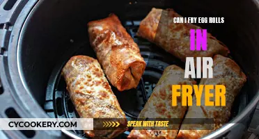 Frying Egg Rolls: Air Fryer Magic