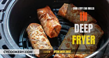 Frying Egg Rolls: Deep Fryer Method Explored