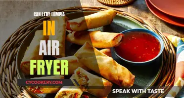 Frying Lumpia: Air Fryer Method Explored