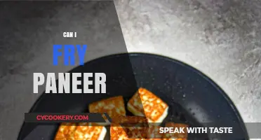 Frying Paneer: Is It Possible?