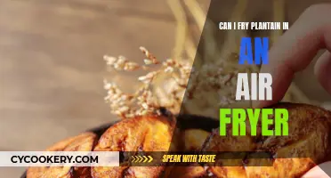 Air-Fried Plantains: A Healthy Frying Alternative