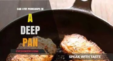 Frying Pork Chops: Deep Pan vs. Shallow Pan