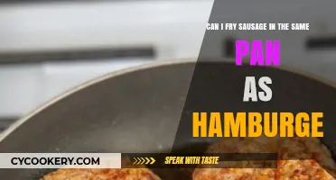 Sausage and Hamburger: One Pan, Two Delicious Meals