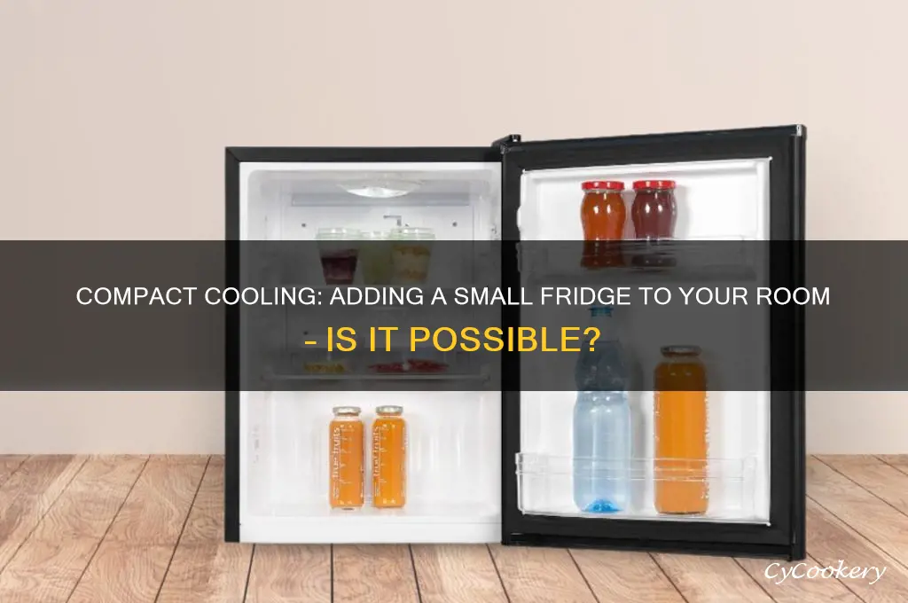 can i get a small refrigerator in my room