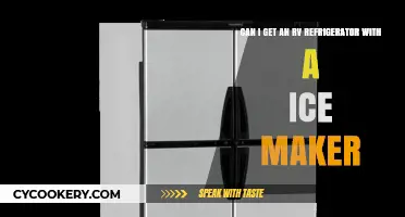 RV Refrigerator with Ice Maker: Is It Possible to Get One?