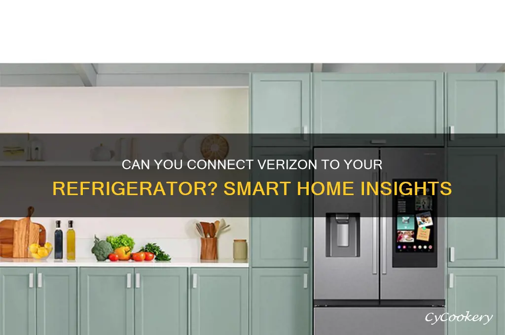 can i get verizon on refrigerator