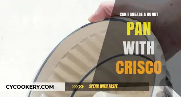 Greasing a Bundt Pan: Crisco or Butter?