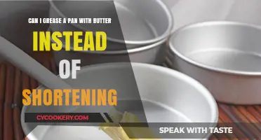 Greasing Pans: Butter vs. Shortening