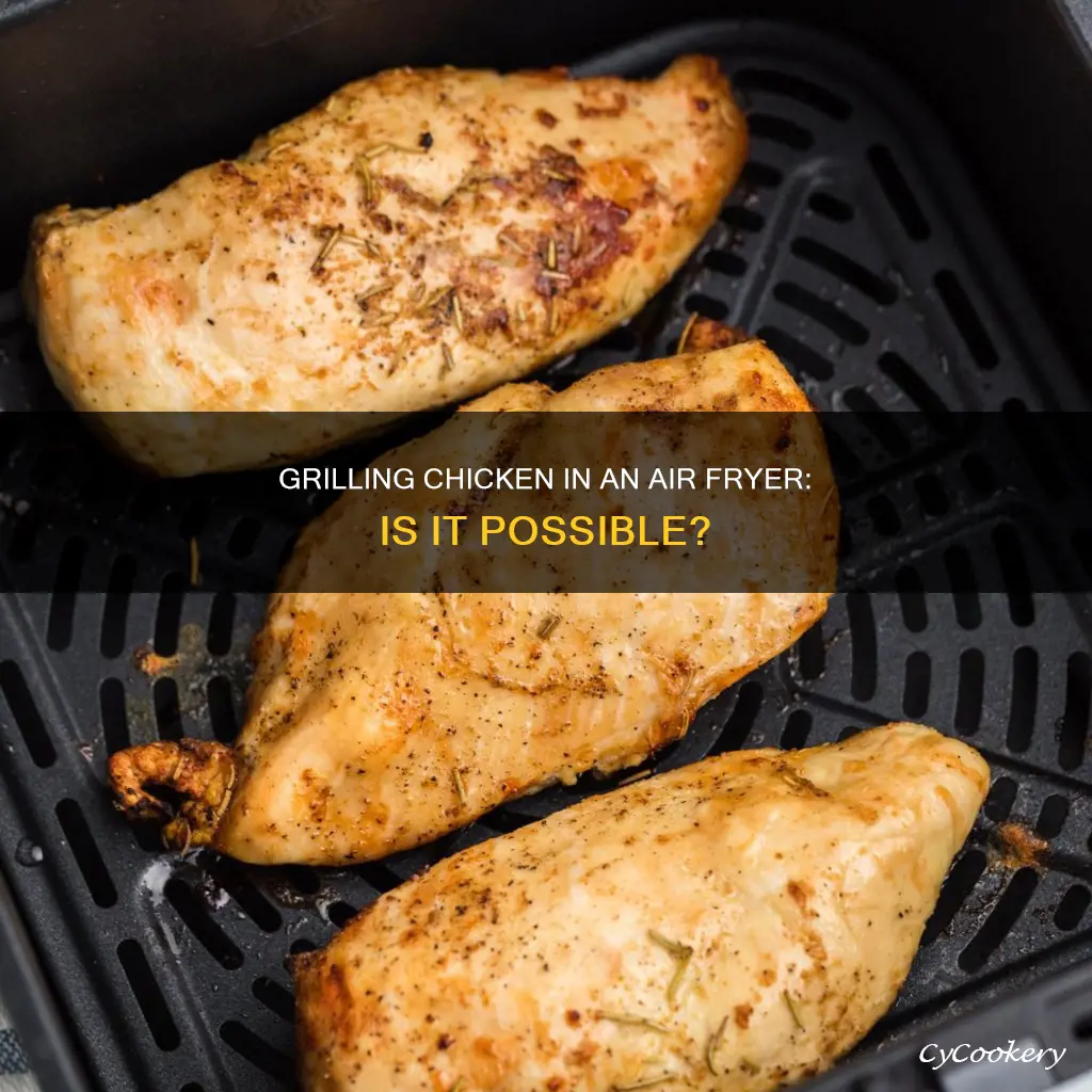 can i grill chicken in air fryer