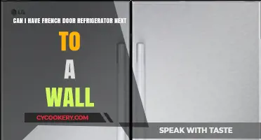 Can You Install a French Door Refrigerator Next to a Wall?
