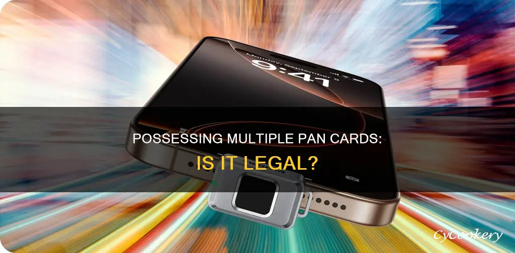 can I have two pan cards