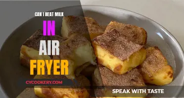 Air Fryer Hacks: Warming Milk