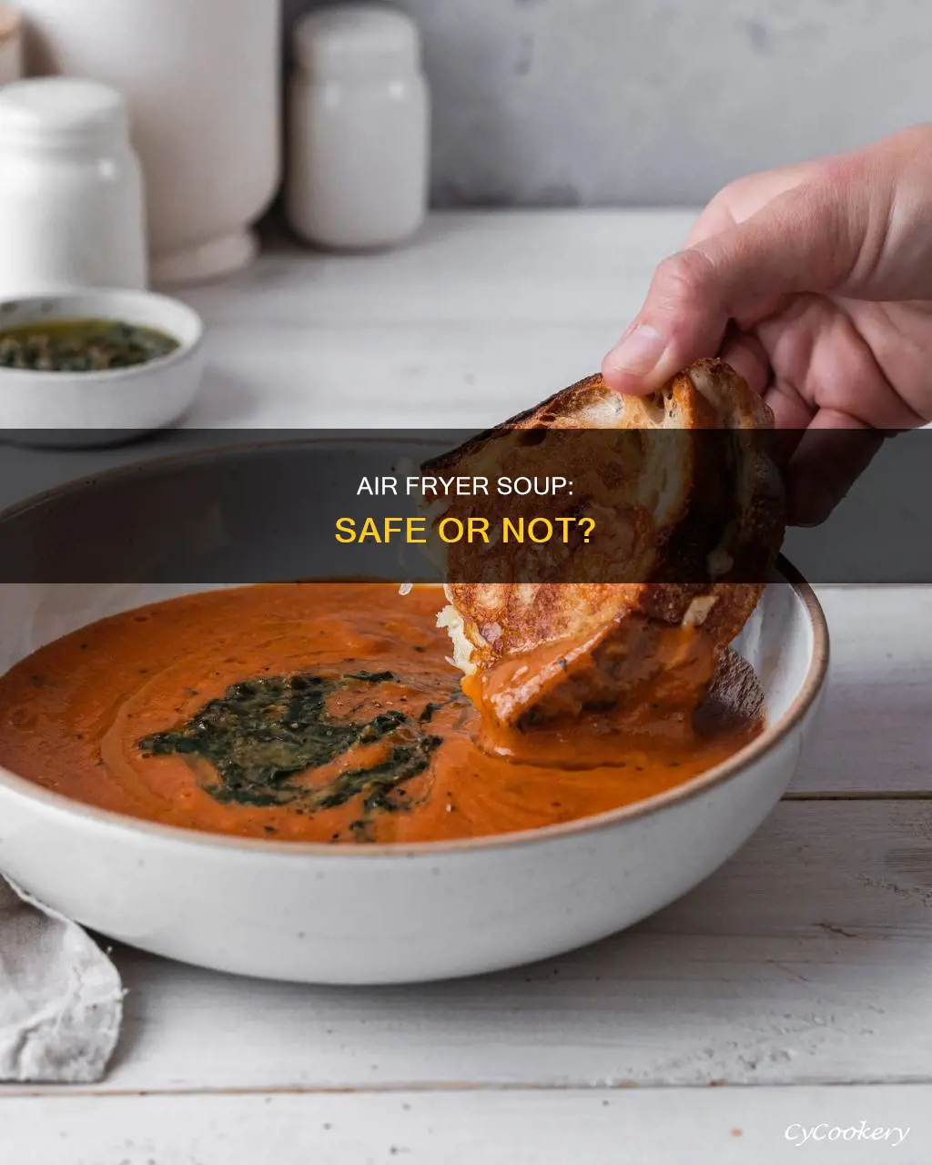 can i heat soup in air fryer