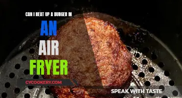 Air-Frying Burgers: Reheating Made Easy and Delicious